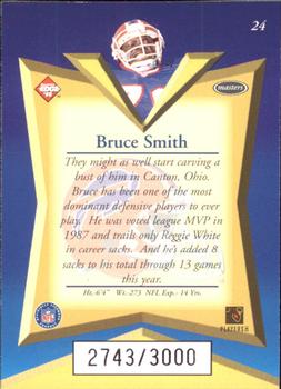 1998 Collector's Edge Masters - 50-Point #24 Bruce Smith Back