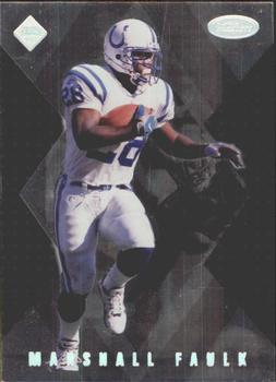 1998 Collector's Edge Masters - 50-Point #S182 Marshall Faulk Front