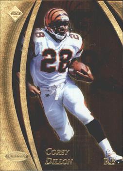 1998 Collector's Edge Masters - Gold Redemption SN100 #39 Corey Dillon Front