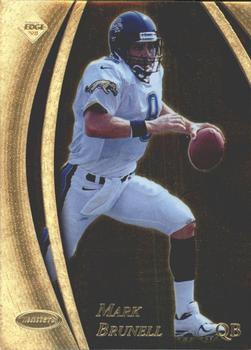 1998 Collector's Edge Masters - Gold Redemption SN100 #76 Mark Brunell Front
