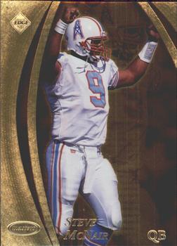 1998 Collector's Edge Masters - Gold Redemption SN100 #163 Steve McNair Front