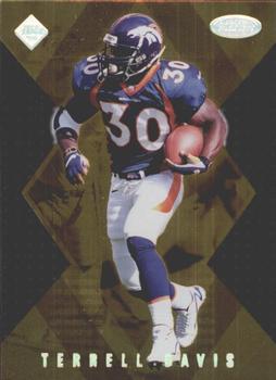 1998 Collector's Edge Masters - Gold Redemption SN100 #S175 Terrell Davis Front