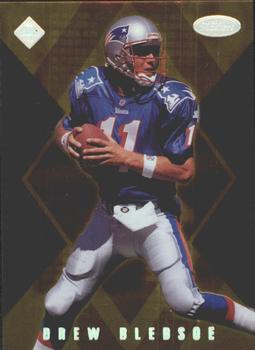 1998 Collector's Edge Masters - Gold Redemption SN100 #S187 Drew Bledsoe Front
