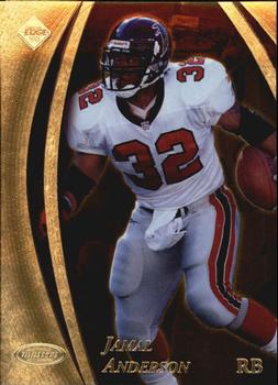 1998 Collector's Edge Masters - Gold Redemption SN500 #7 Jamal Anderson Front
