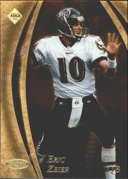 1998 Collector's Edge Masters - Gold Redemption SN500 #18 Eric Zeier Front