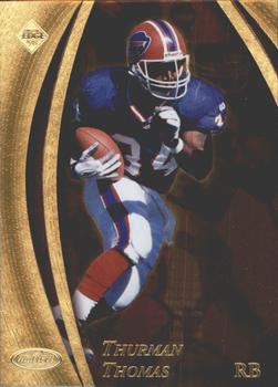 1998 Collector's Edge Masters - Gold Redemption SN500 #25 Thurman Thomas Front