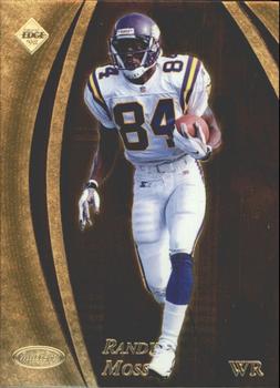1998 Collector's Edge Masters - Gold Redemption SN500 #95 Randy Moss Front
