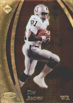 1998 Collector's Edge Masters - Gold Redemption SN500 #121 Tim Brown Front