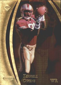1998 Collector's Edge Masters - Gold Redemption SN500 #147 Terrell Owens Front