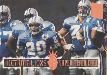 1994 Stadium Club - Super Teams #9 Detroit Lions Front