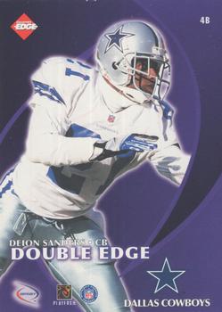 1998 Collector's Edge Odyssey - Double Edge #4b Charles Woodson / Deion Sanders Back