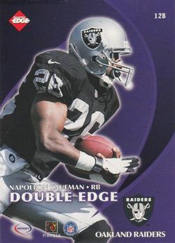 1998 Collector's Edge Odyssey - Double Edge #12b Warrick Dunn / Napoleon Kaufman Back