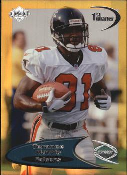 1998 Collector's Edge Odyssey - HoloGold (Level 2) #1 Terance Mathis Front