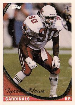 1994 Topps #18 Tyronne Stowe Front