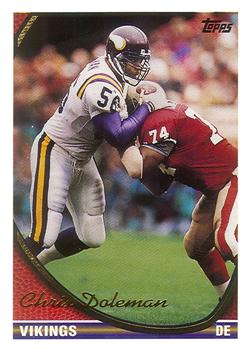 1994 Topps #115 Chris Doleman Front