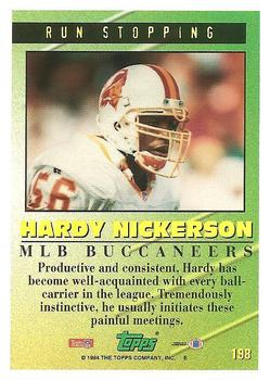 1994 Topps #198 Hardy Nickerson Back