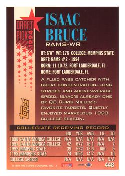 1994 Topps #448 Isaac Bruce Back