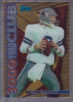1994 Topps - Finest 1000/3000 Yd Club #30 Troy Aikman Front