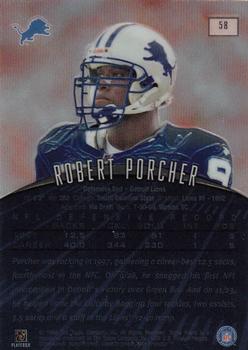 1998 Finest - No-Protectors #58 Robert Porcher Back
