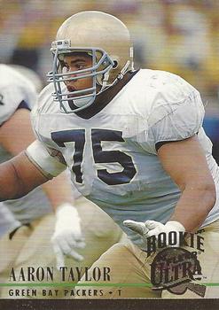 1994 Ultra #112 Aaron Taylor Front