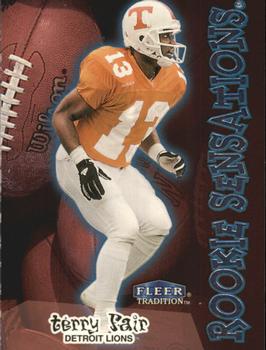 1998 Fleer Tradition - Rookie Sensations #7 RS Terry Fair Front