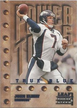 1998 Leaf Rookies & Stars - True Blue #249 John Elway Front