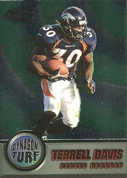 1998 Pacific - Dynagon Turf #4 Terrell Davis Front