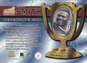 1998 Pacific Aurora - Championship Fever #3 Bruce Smith Back