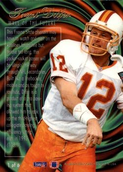 1994 Ultra - Flair Wave of the Future #1 Trent Dilfer Back