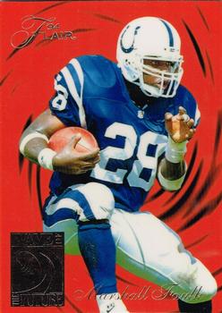 1994 Ultra - Flair Wave of the Future #2 Marshall Faulk Front
