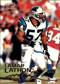 1998 Pacific Paramount - Silver #38 Lamar Lathon Front