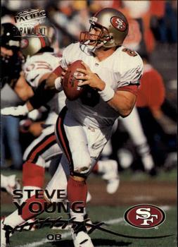 1998 Pacific Paramount - Silver #214 Steve Young Front