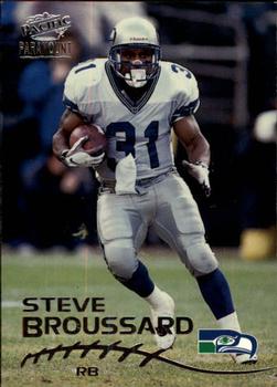 1998 Pacific Paramount - Silver #215 Steve Broussard Front