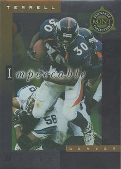 1998 Pinnacle Mint - Impeccable #9 Terrell Davis Front