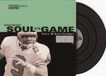 1998 SkyBox Premium - Soul of the Game #13 SG Steve McNair Front