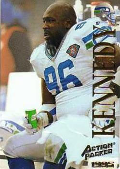 1995 Action Packed #72 Cortez Kennedy Front