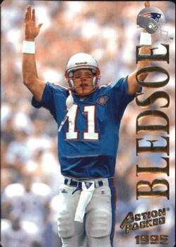 1995 Action Packed #3 Drew Bledsoe Front