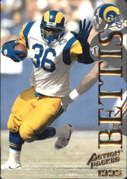1995 Action Packed #27 Jerome Bettis Front