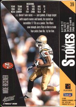 1995 Action Packed #39 J.J. Stokes Back