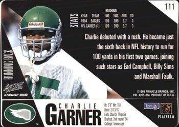 1995 Action Packed #111 Charlie Garner Back