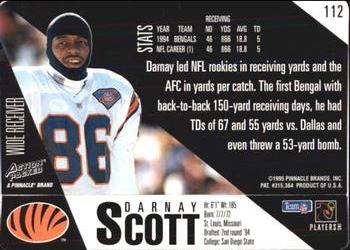 1995 Action Packed #112 Darnay Scott Back