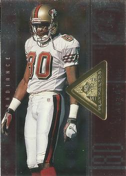 1998 SPx Finite - Radiance #92 Jerry Rice Front