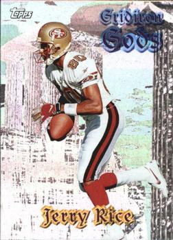 1998 Topps - Gridiron Gods #G2 Jerry Rice Front