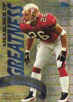 1998 Topps - Measures of Greatness #MG14 Rod Woodson Front