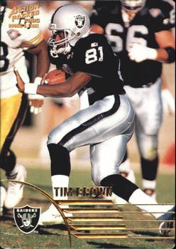 1995 Action Packed Rookies & Stars #59 Tim Brown Front