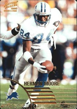 1995 Action Packed Rookies & Stars #71 Herman Moore Front