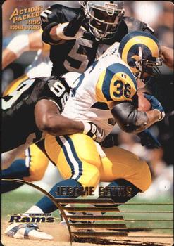 1995 Action Packed Rookies & Stars #75 Jerome Bettis Front