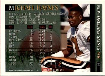1995 Bowman #94 Michael Haynes Back