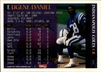1995 Bowman #356 Eugene Daniel Back