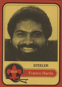 1980-82 Boy Scouts of America Pittsburgh Steelers #NNO Franco Harris Front